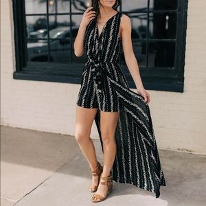 Daytrip Floral Print Maxi Romper from Buckle